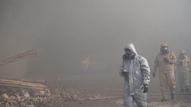 صورة اندلاع حريق في المدينة الصناعية الأولى في الرياض